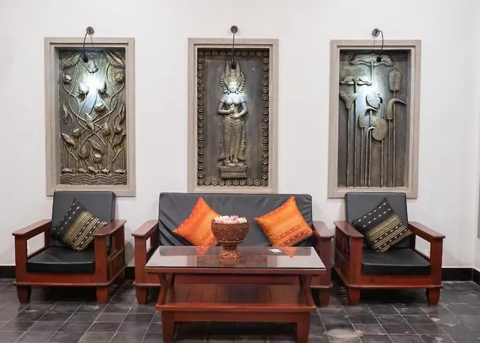 In - Nice Double Historical Style Angkor Pensjonat *